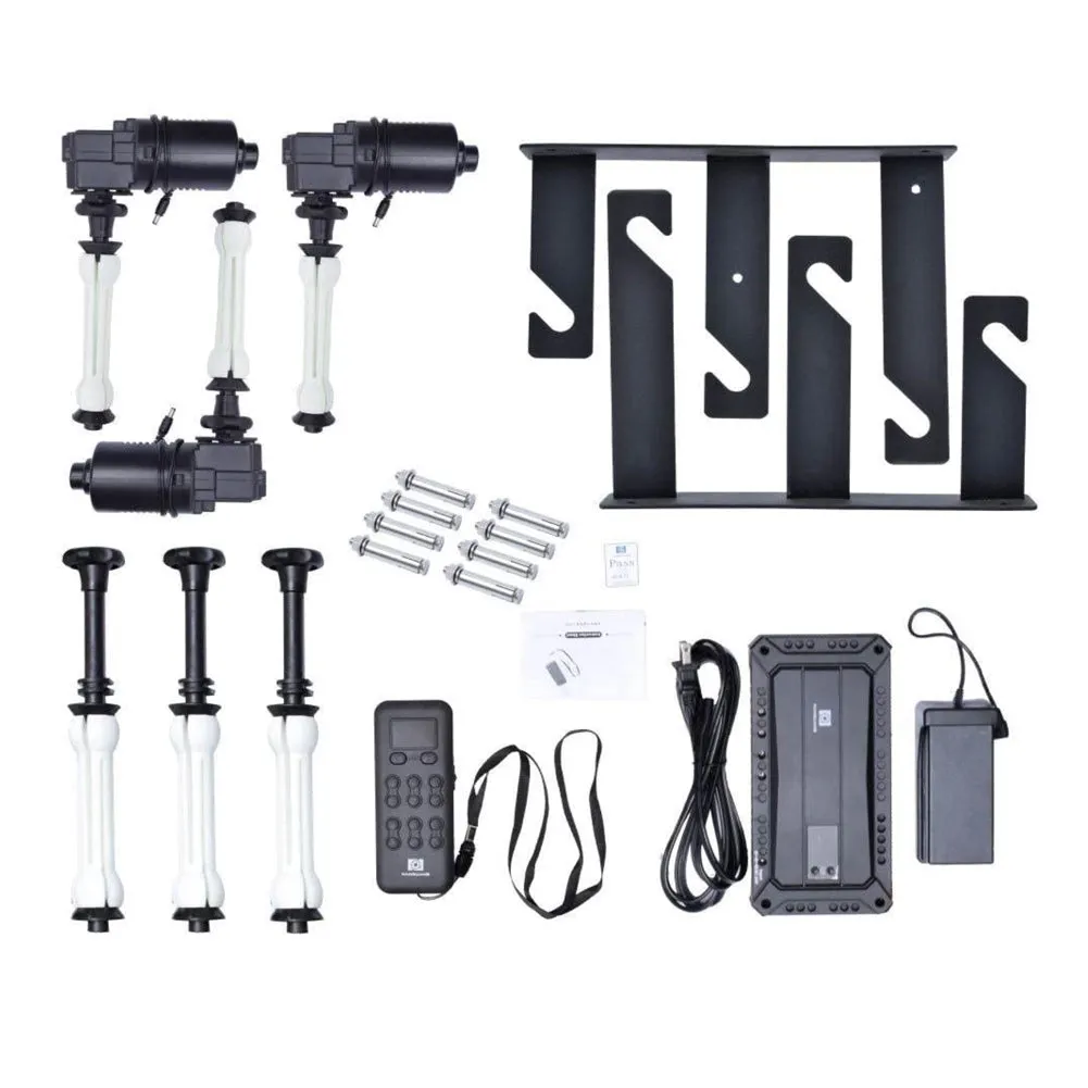 Photography Triple (3) Motorised Roller Wall Mounting Electric Backdrop Support (DEMO STOCK)