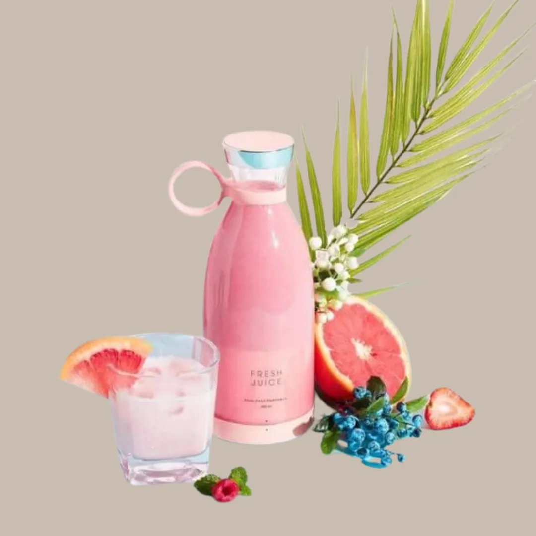 Pink USB Portable Juicers