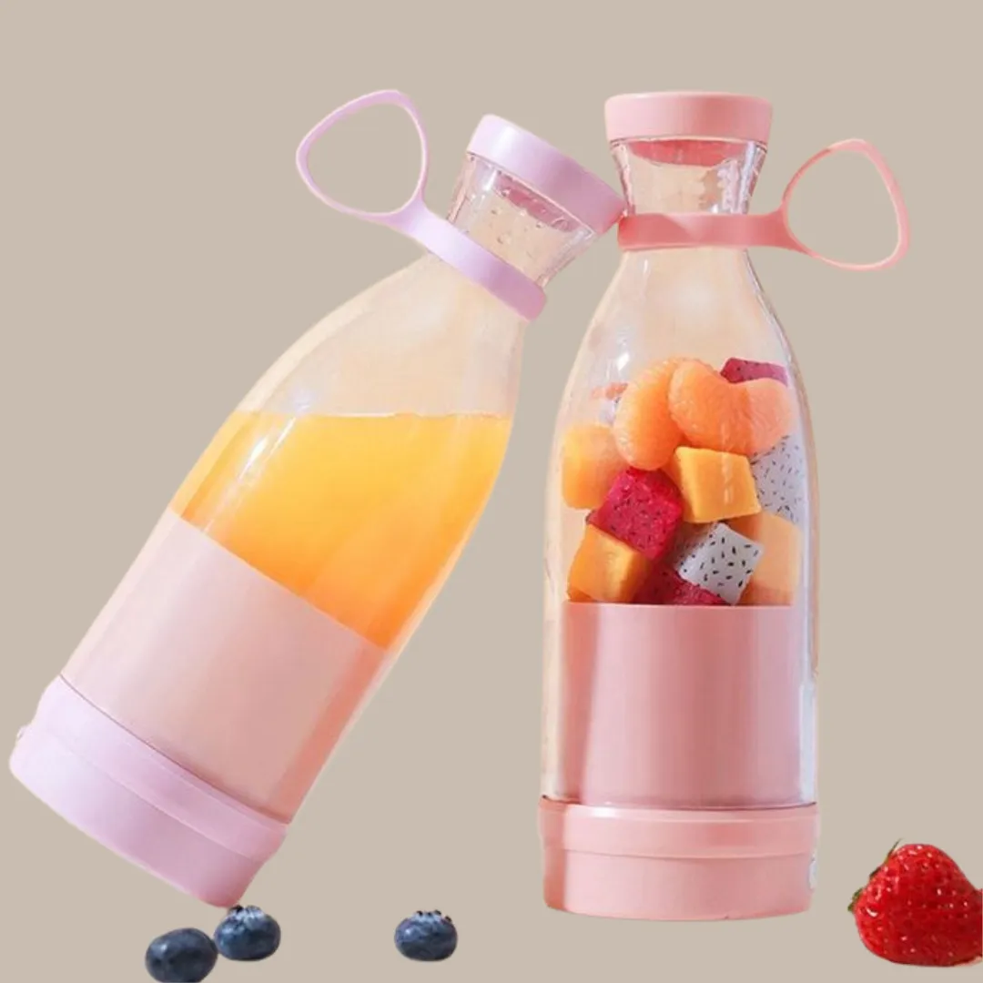 Pink USB Portable Juicers