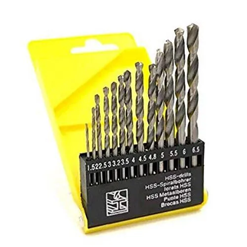 Powerful 13 mm Impact Drill Machine Reverse Forward Rotation 700 watt  with 13 Pieces Hss Drill Set, 5 Pieces Masonry Drill Set