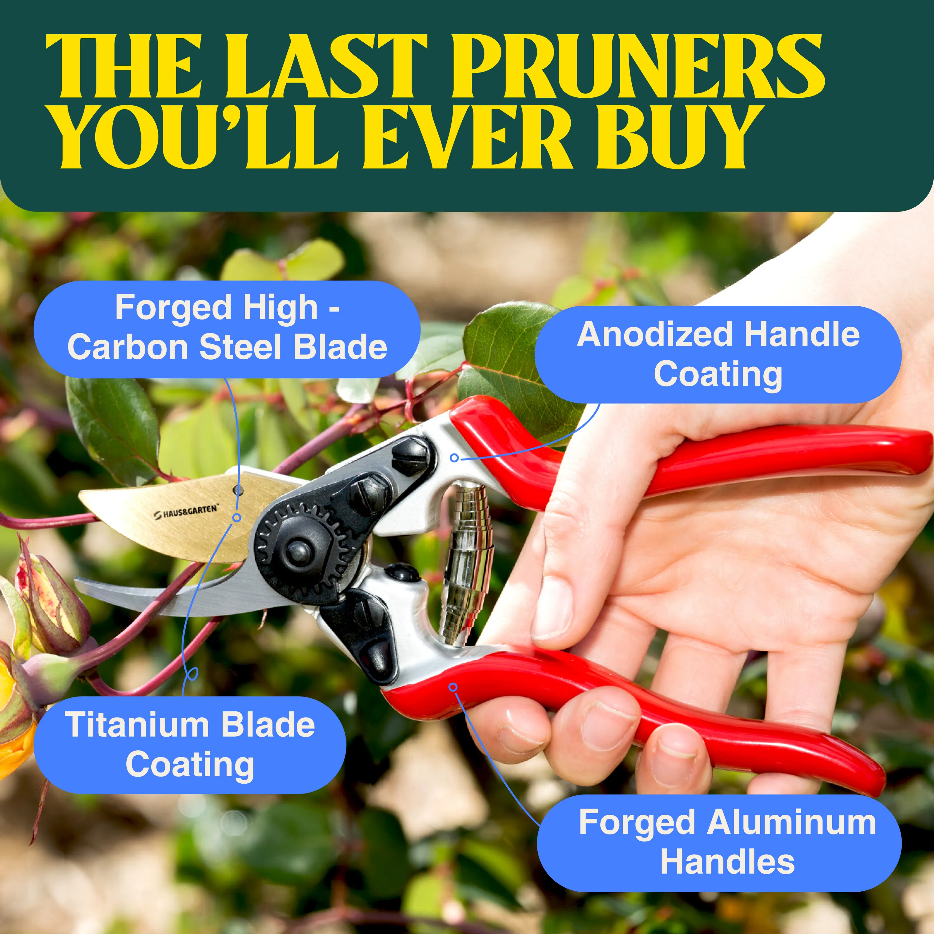 PrecisionPRO Bypass Pruning Shears