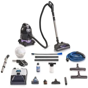 Prolux CTX ELITE Water Filtration Bagless Canister Vacuum Cleaner w/ Prolux Storm Shampooer Kit