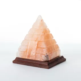 Pyramid Salt Lamp