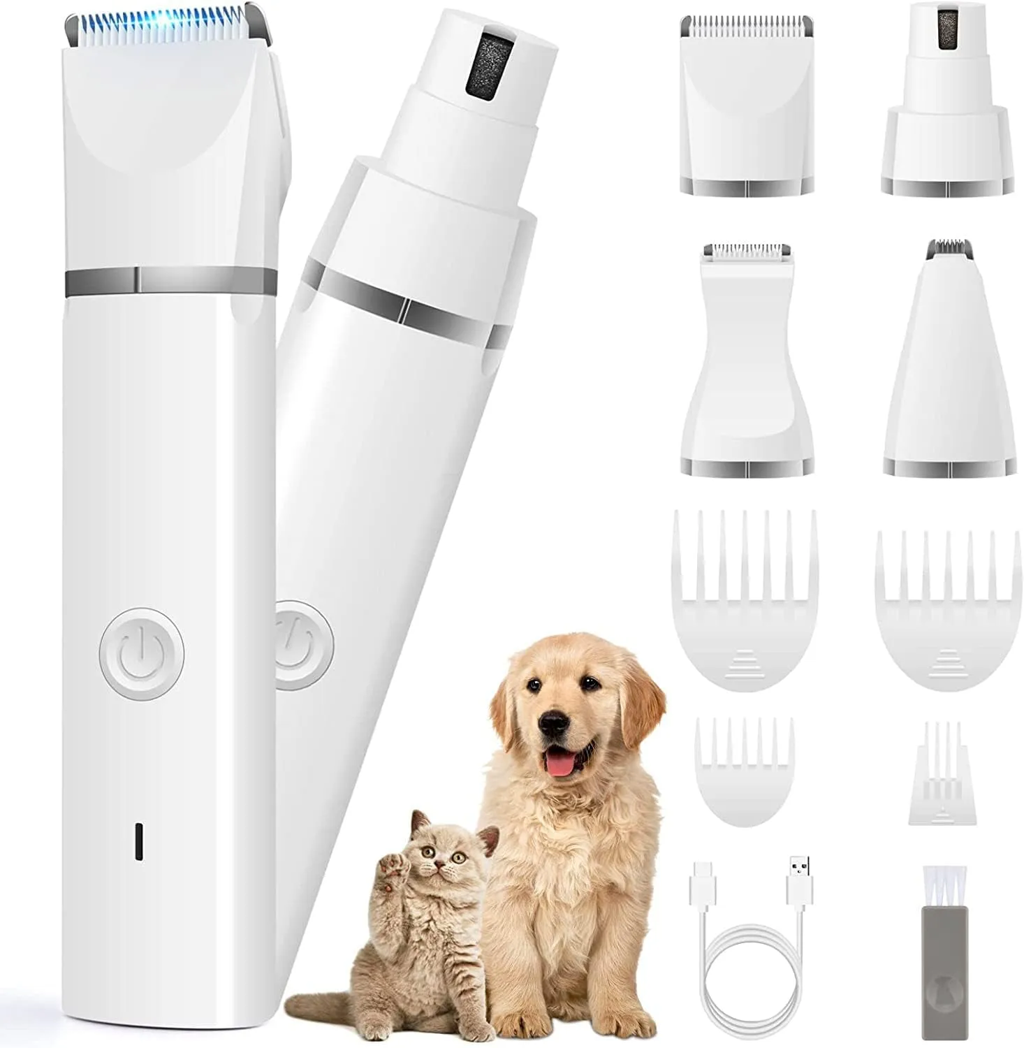 Quiet Rechargeable Pet Grooming Kit