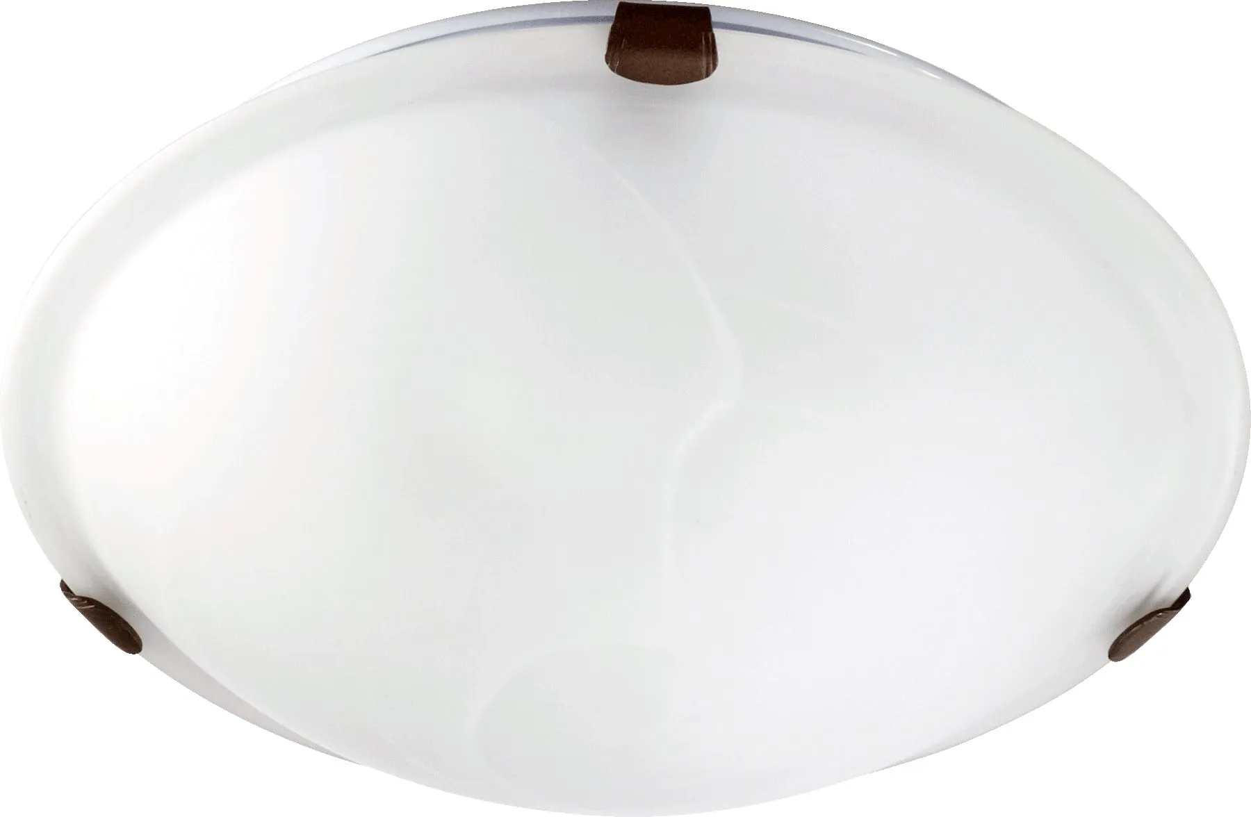 Quorum 3000-12-86 Ceiling Flush Mount Traditional - Oiled Bronze