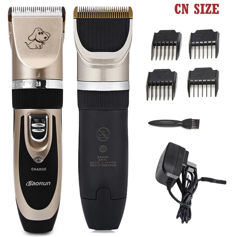 Rechargeable Pet Dog Hair Trimmers Professional Clippers Grooming Tool