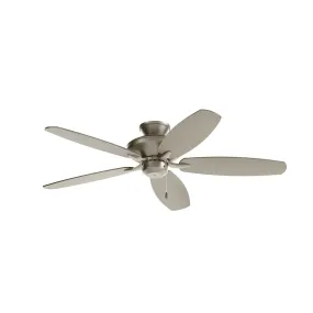 Renew Patio 52" Ceiling Fan in Brushed Nickel