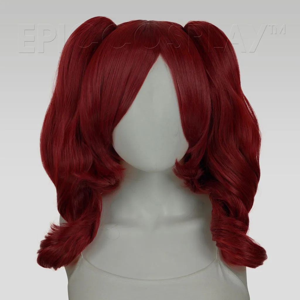 Rhea - Burgundy Red Wig