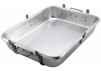 Roasting Pan, Straps & Lugs, Aluminum  NRE # 015555