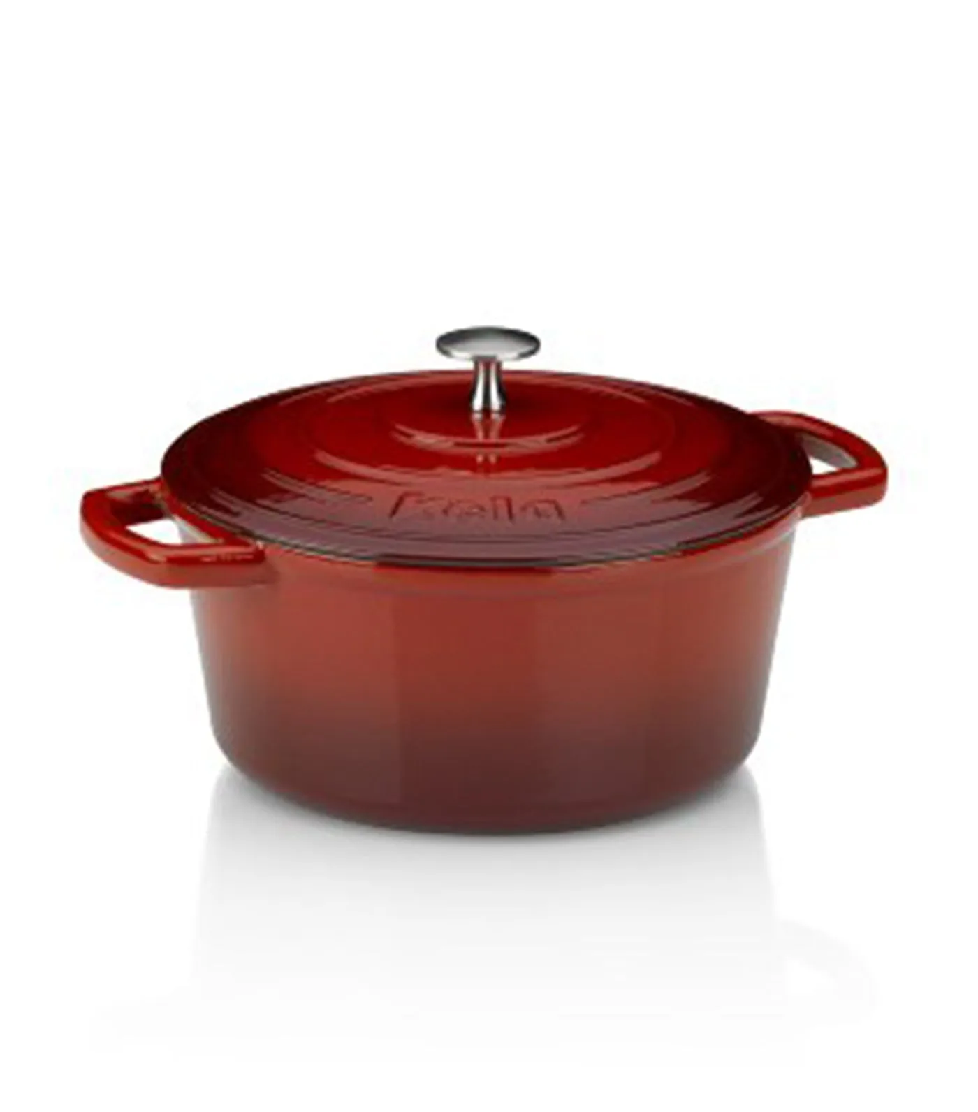 Roasting Tray Round Calido Red - 24cm