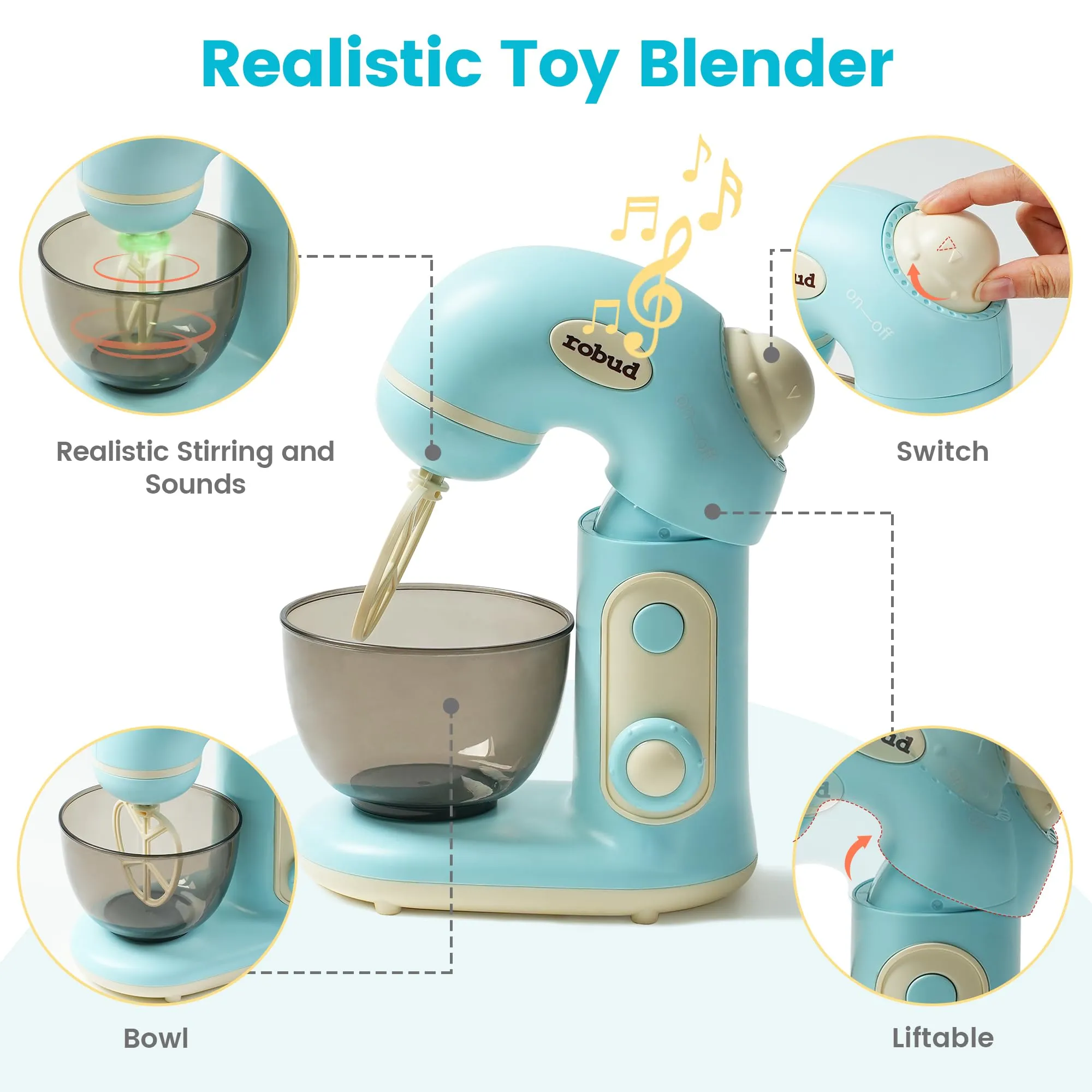 ROBUD Blender and Juicer Toy - Green