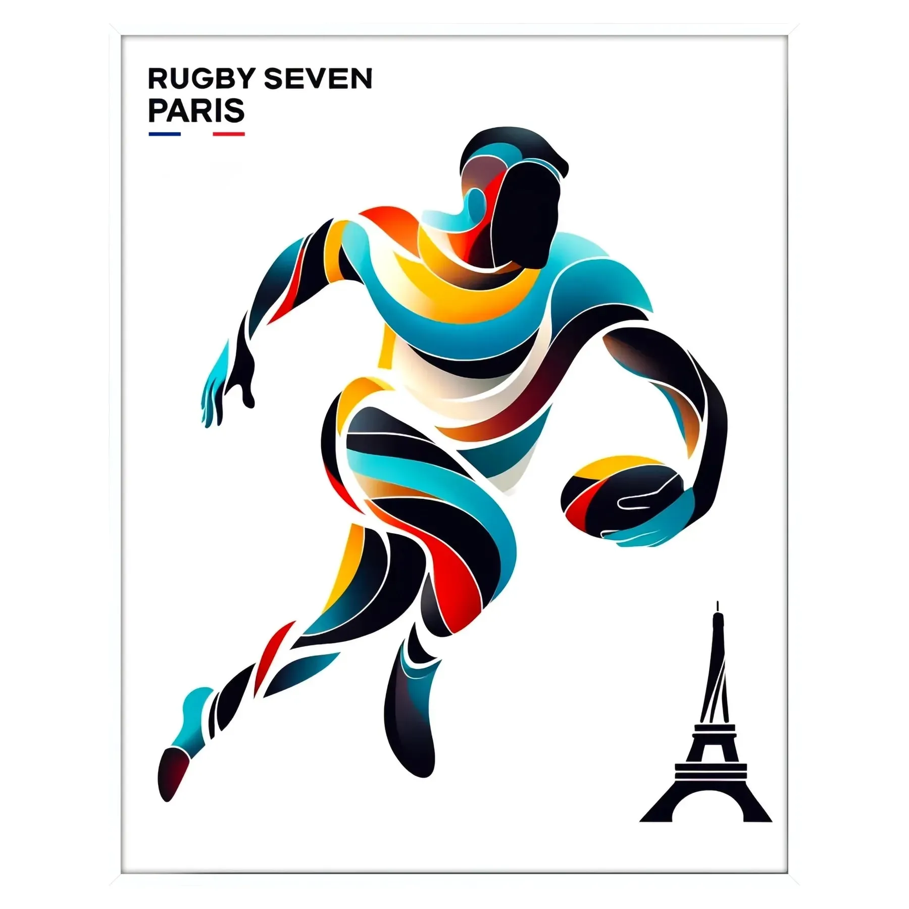 Rugby Poster Paris Poster