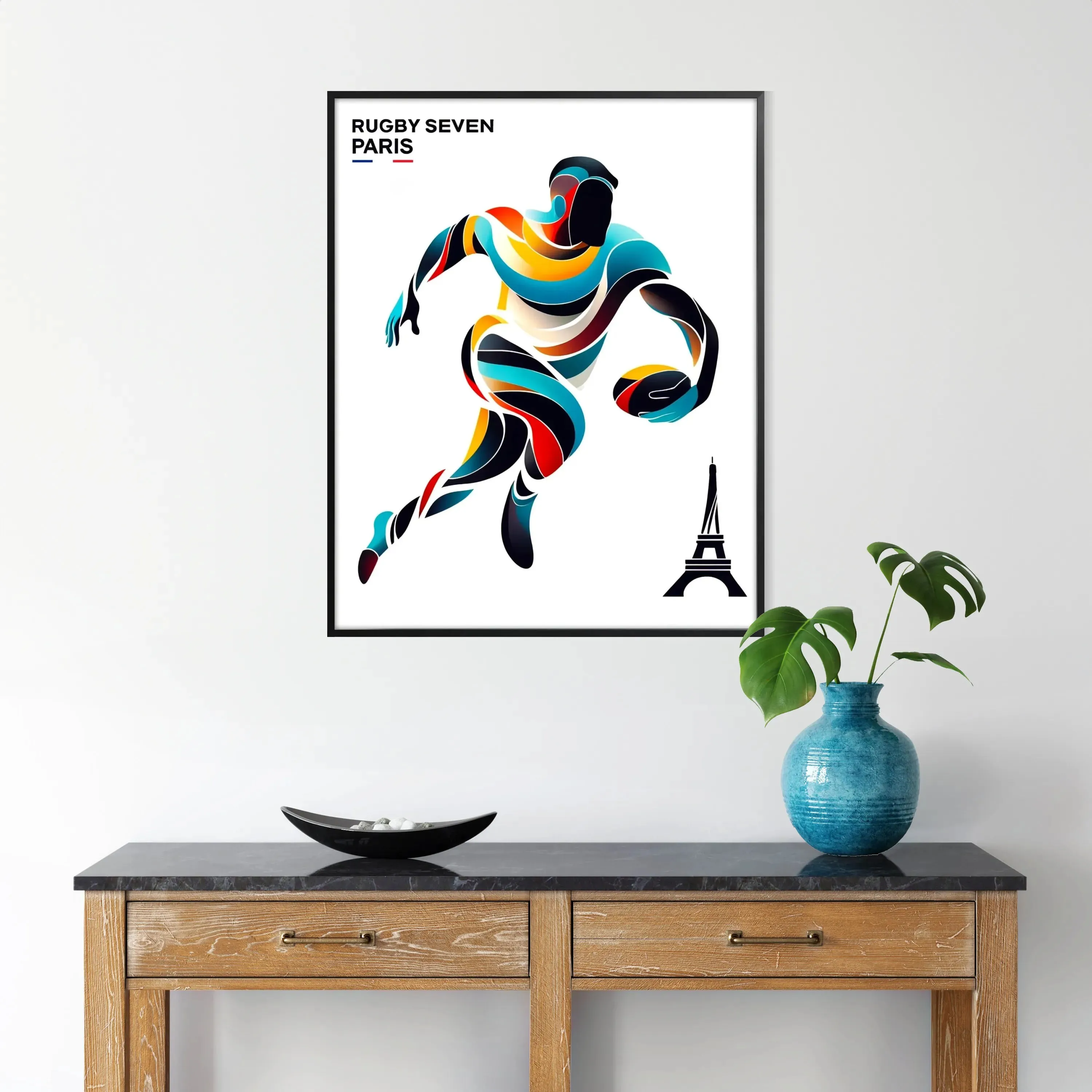 Rugby Poster Paris Poster