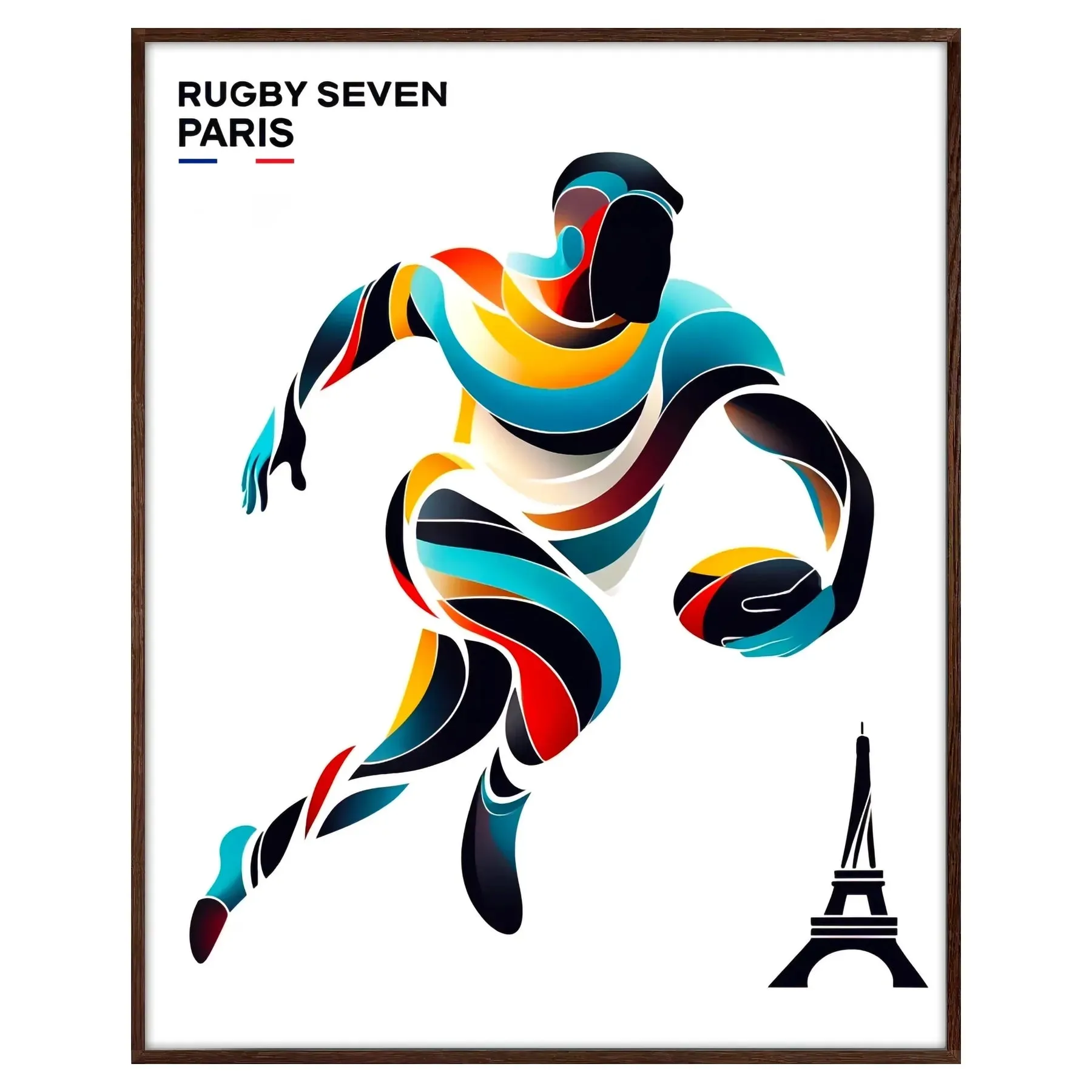 Rugby Poster Paris Poster