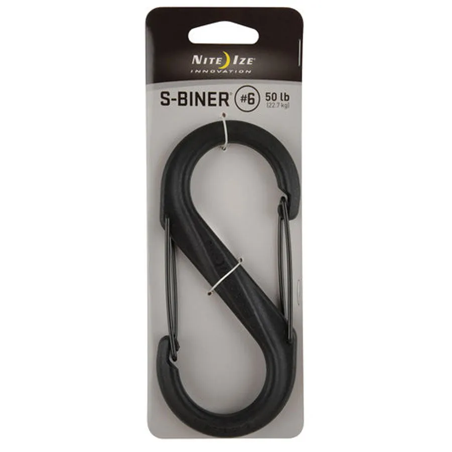 S-Biner Plastic Double-Gated Carabiners