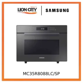 Samsung MC35R8088LC/SP, Convection Microwave Oven, 35L, Charcoal Gray, with HotBlast™