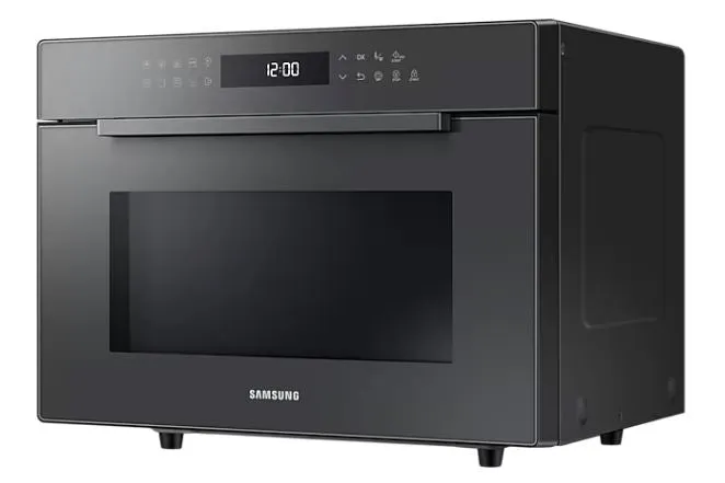 Samsung MC35R8088LC/SP, Convection Microwave Oven, 35L, Charcoal Gray, with HotBlast™