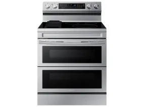 Samsung NE63A6751SS 6.3 cu. ft. Smart Freestanding Electric Range with Flex Duo™, No-Preheat Air Fry & Griddle in Stainless Steel