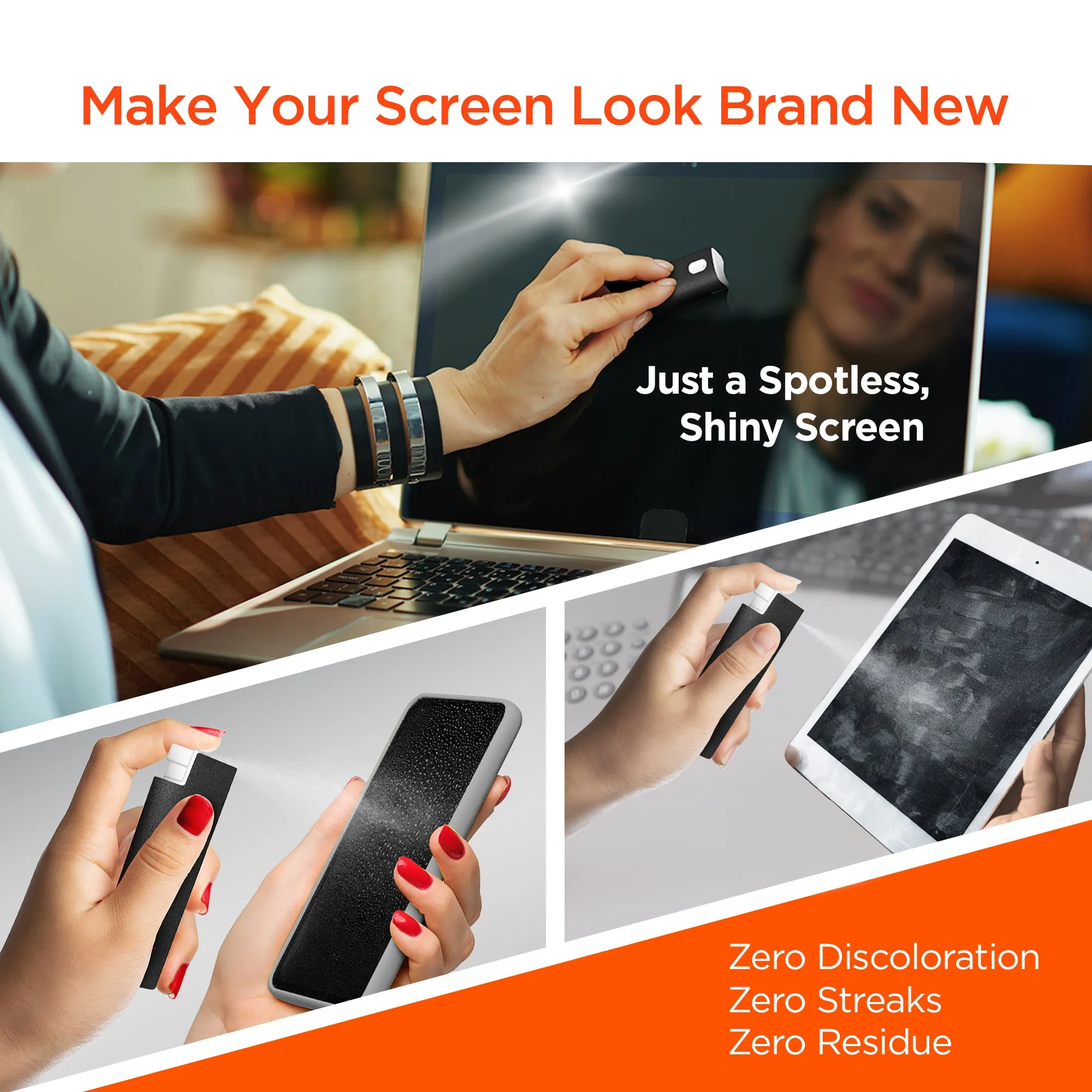 ScreenWhiz 2-in-1 Screen Cleaning Kit