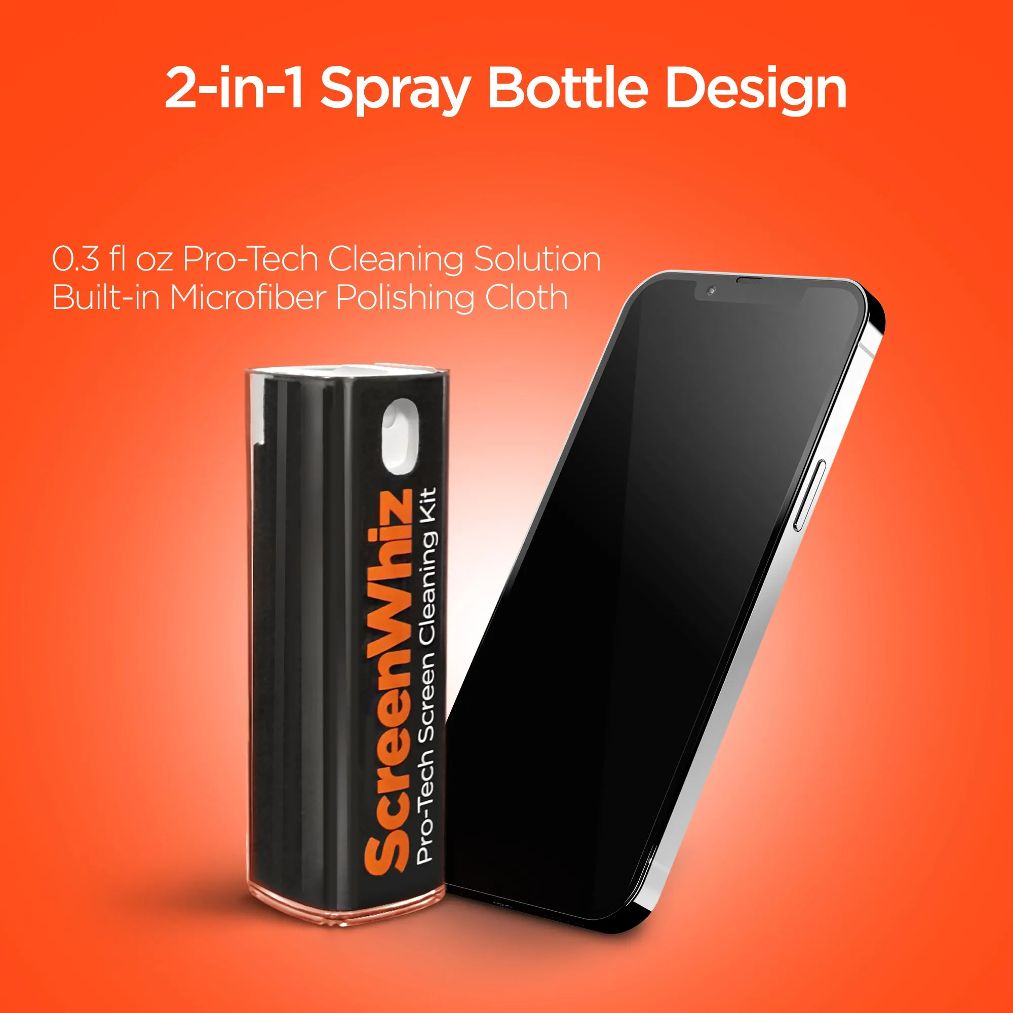 ScreenWhiz 2-in-1 Screen Cleaning Kit