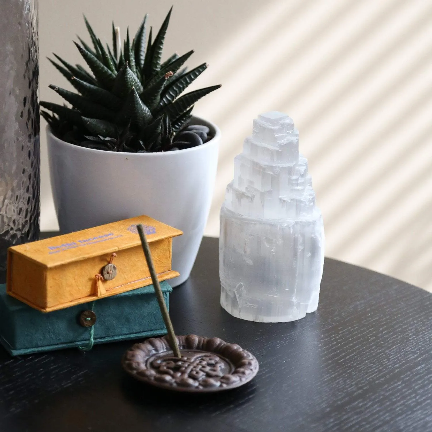 Selenite Energy Lamp