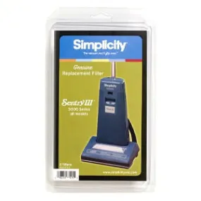 Simplicity 5000 Series Secondary filters #SF5-2