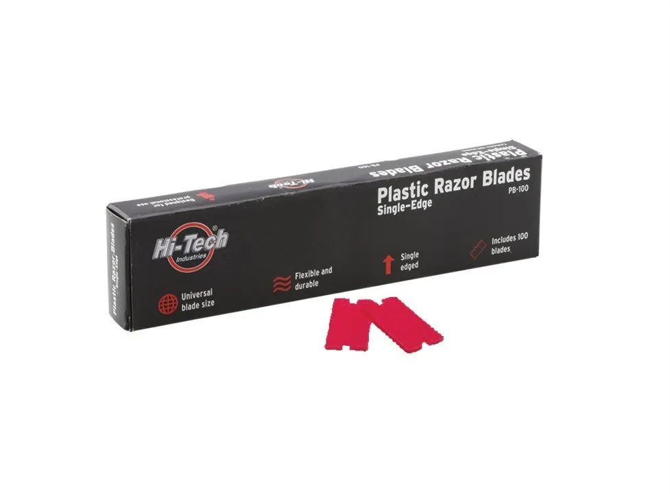 Single Edge Plastic Razor Blades