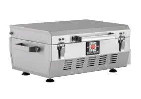 Solaire SOL-EV17A Everywhere Portable Infrared Propane Gas Grill, Stainless Steel