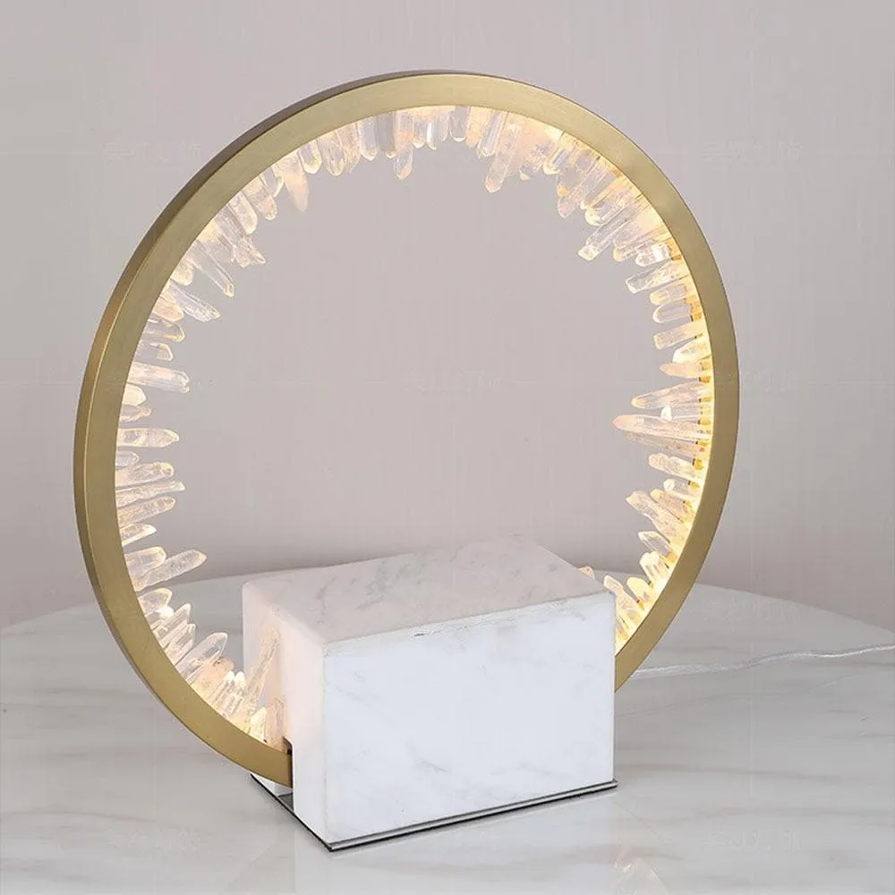 Soleil Crystal Lamp