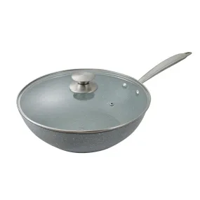 Sovereign Wok with Lid - Grey (28cm)