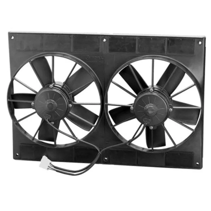 SPAL 11" Paddle Blade High Performance Fan, 12V Puller - 2720 CFM