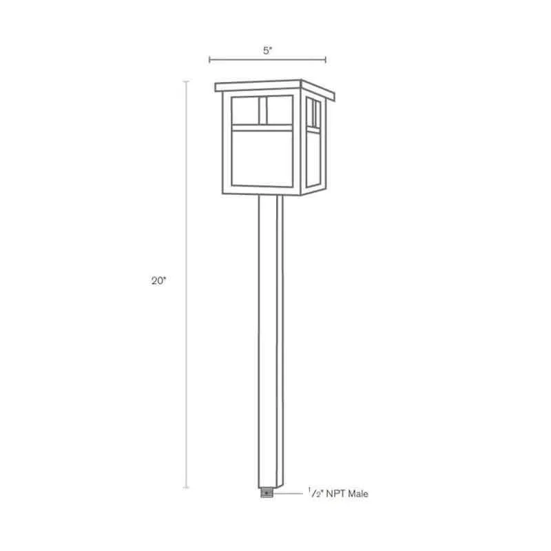 SPJ Lighting SPJ05-02 Garden Lantern