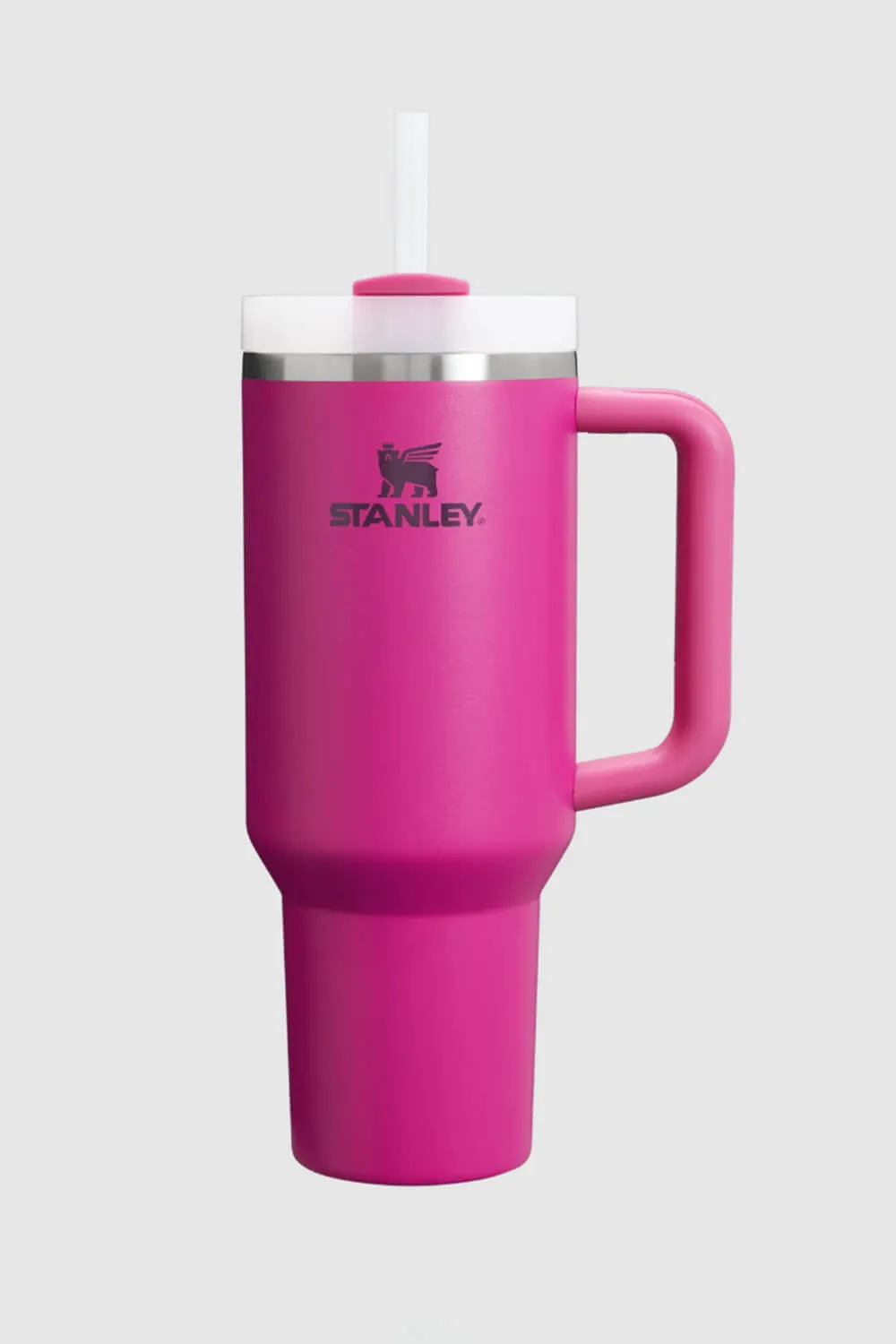 Stanley Quencher H2.0 FlowState 40 oz Travel Tumbler in Fuchsia | 10-11824-062 FUSCHIA