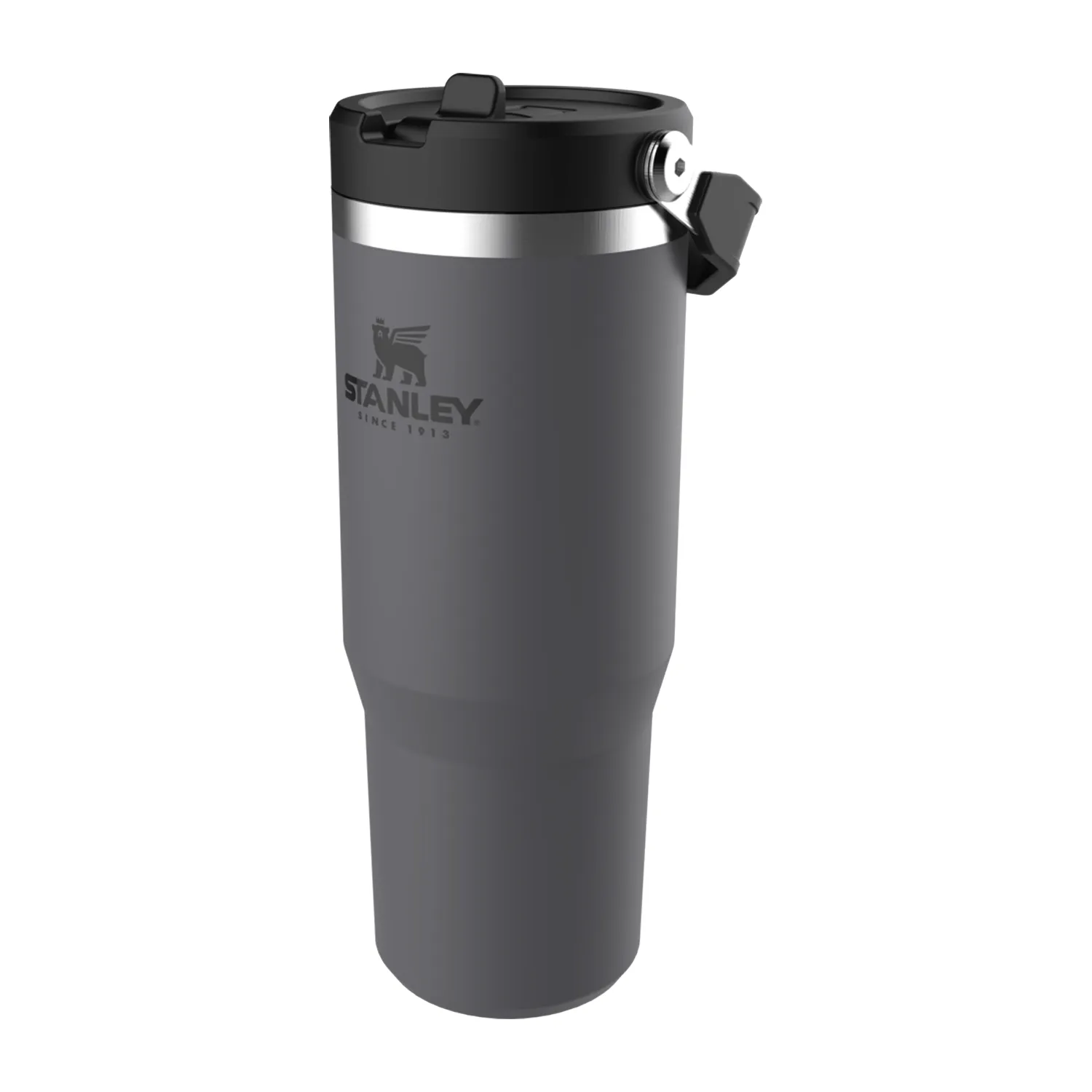 Stanley The IceFlow Flip Straw 30oz. Tumbler Charcoal