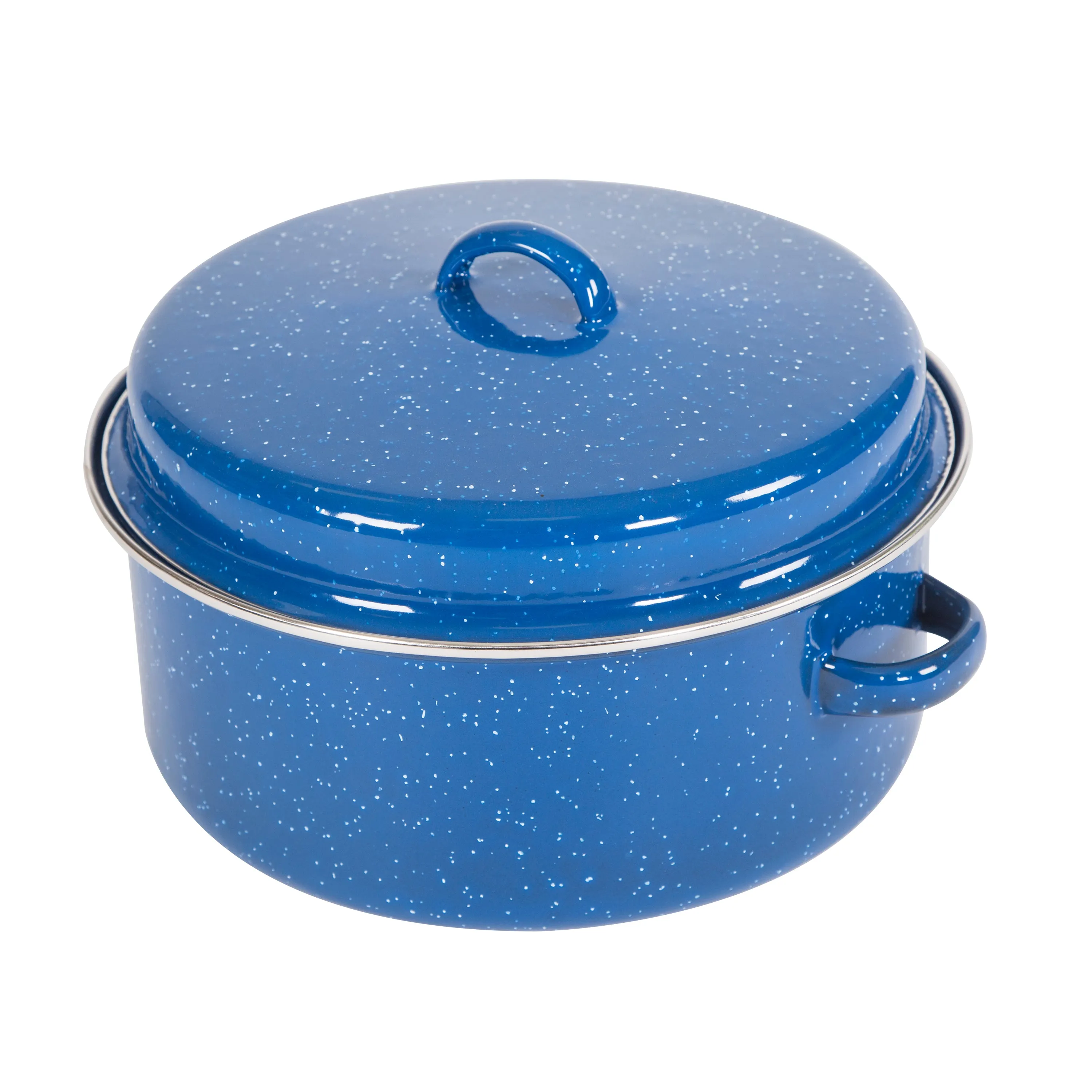 Stansport Enamel Cook Pot With Lid - 5 Quart