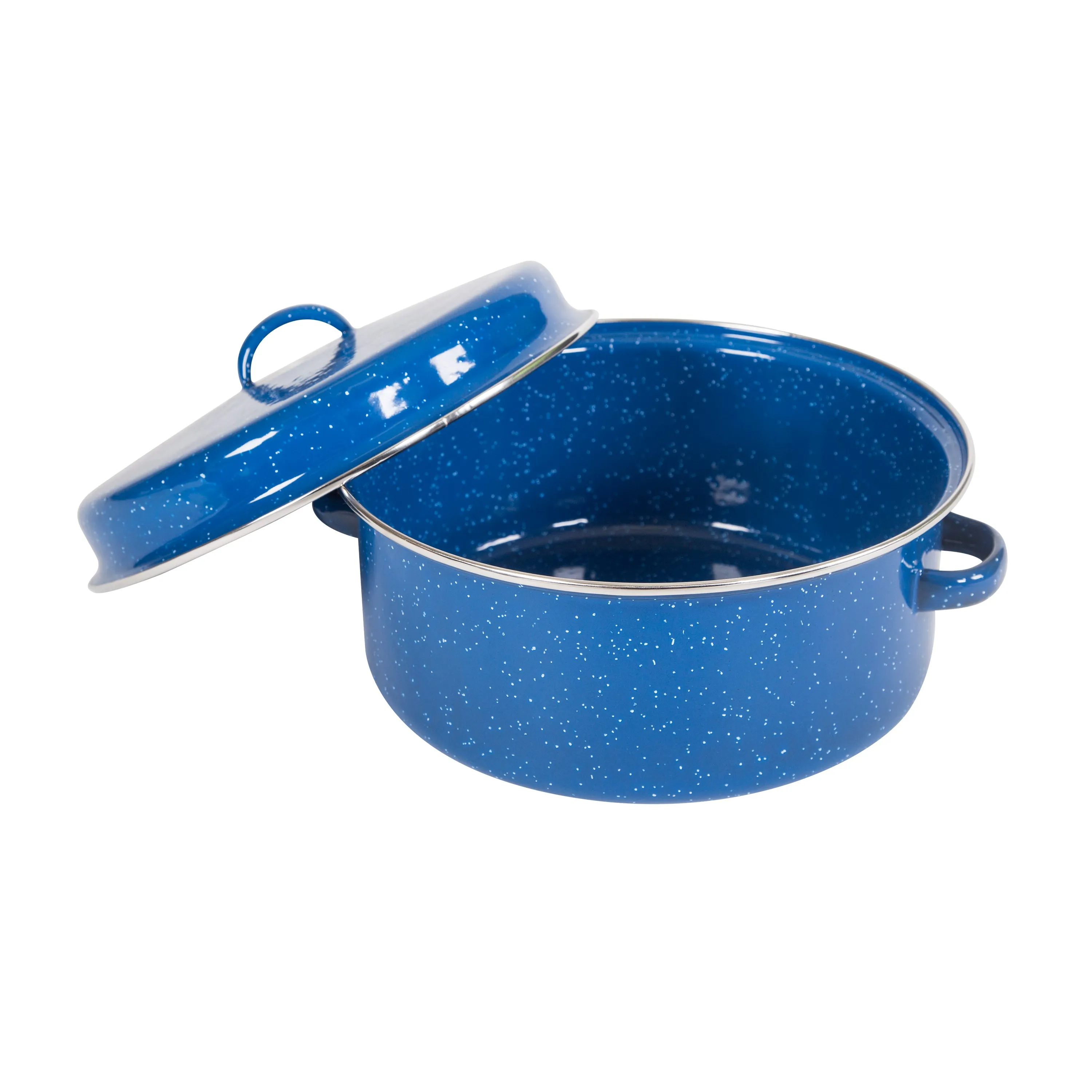 Stansport Enamel Cook Pot With Lid - 5 Quart