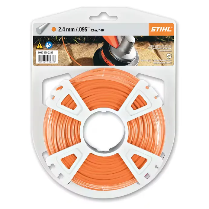 Stihl | Premium Round Line | .080 diameter / 400' length Clamshell (0000 930 2337)