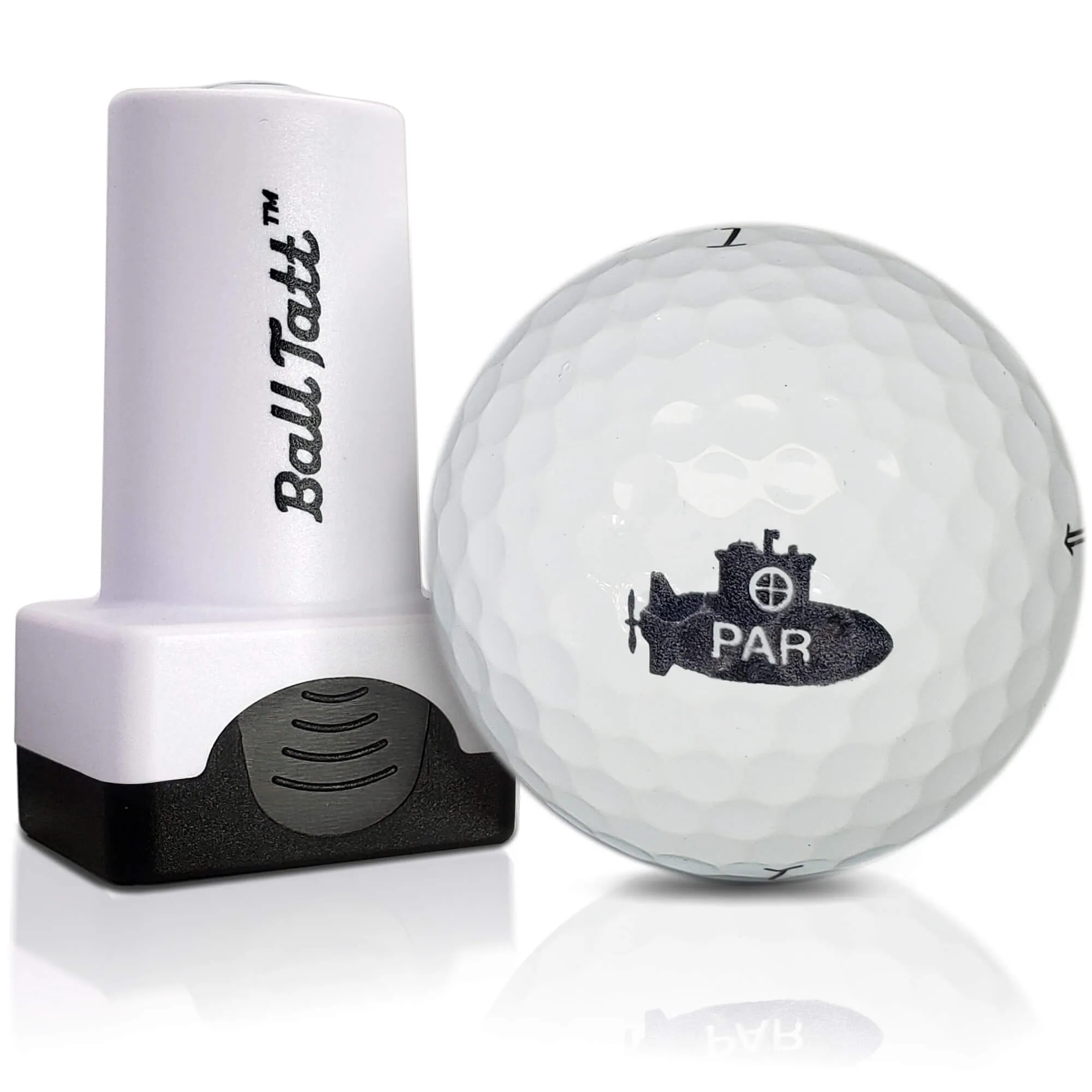 Sub Par Golf Ball Stamp