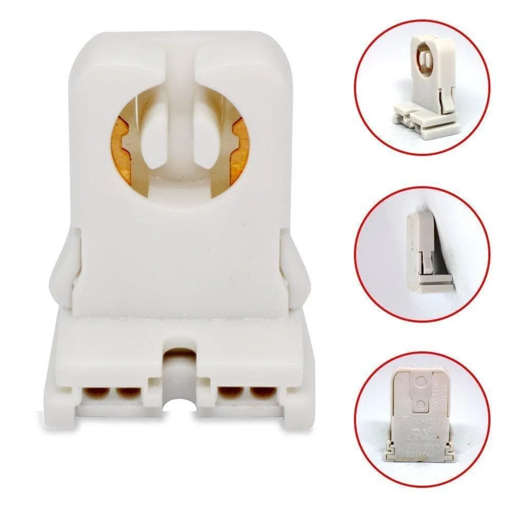 T8 Bi-Pin Lamp Holder (Twist Lock)