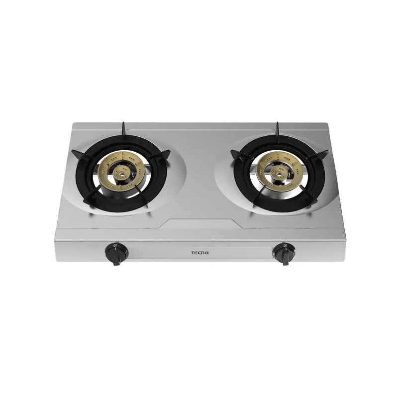 Tecno-TTC0328SV Double Burner Table Cooker with Safety Valve