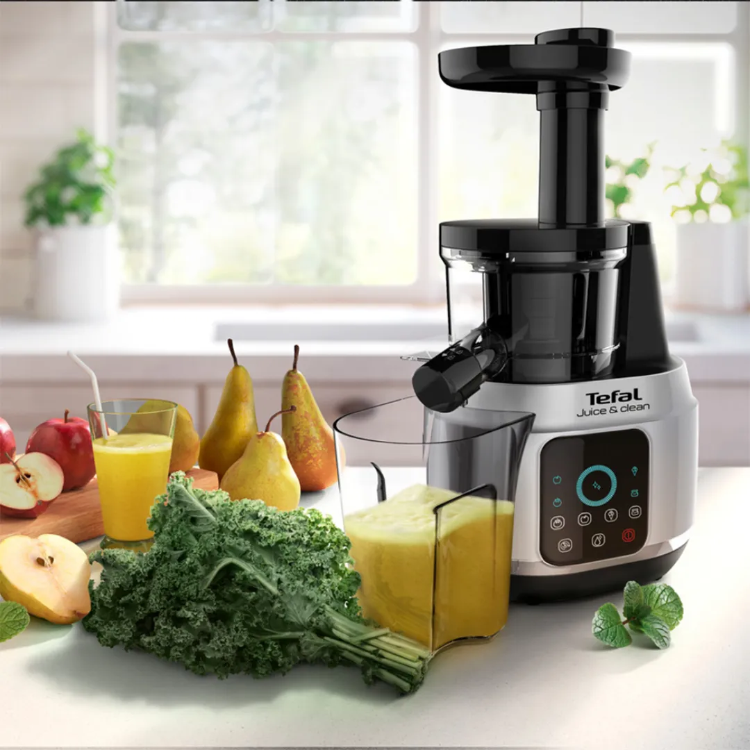 Tefal ZC420 Juice N Clean Slow Juicer