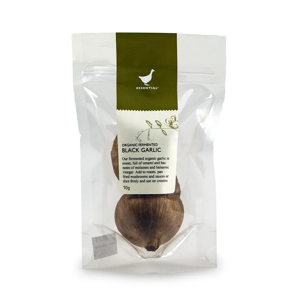 The Essential Ingredient Black Garlic Organic