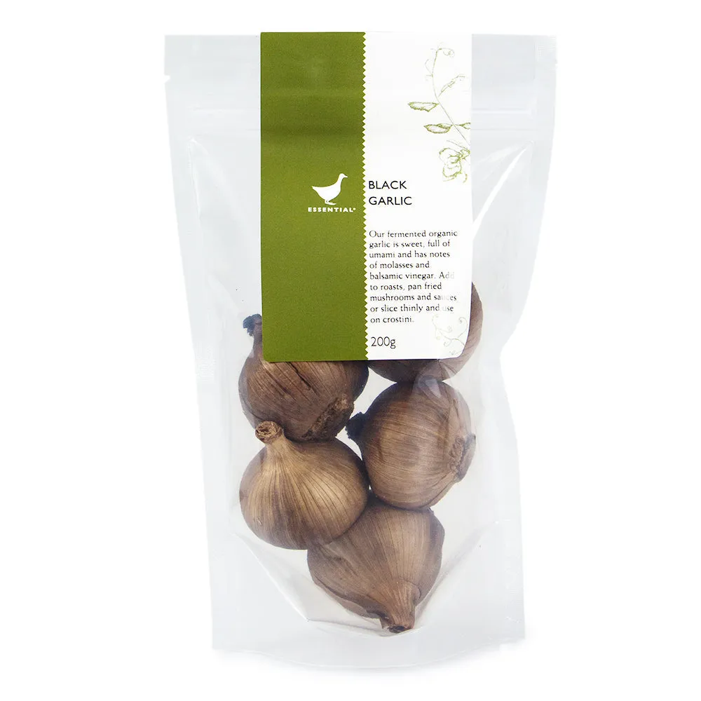 The Essential Ingredient Black Garlic Organic