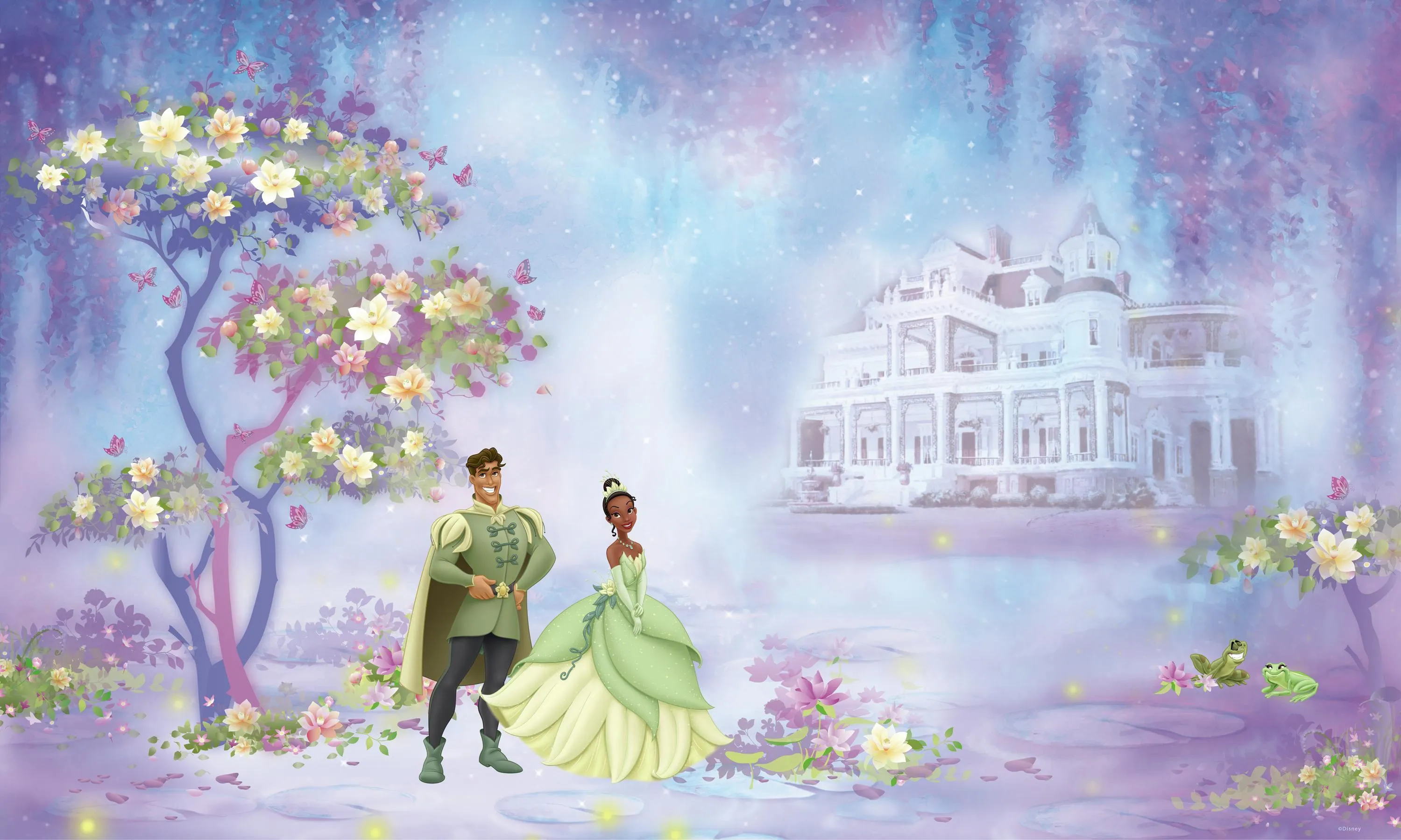 The Princess and The Frog XL Spray and Stick Wallpaper Mural