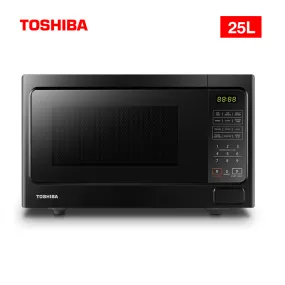 TOSHIBA MW 25L 900W ELECTRONIC BLACK MM-EG25P(BK)