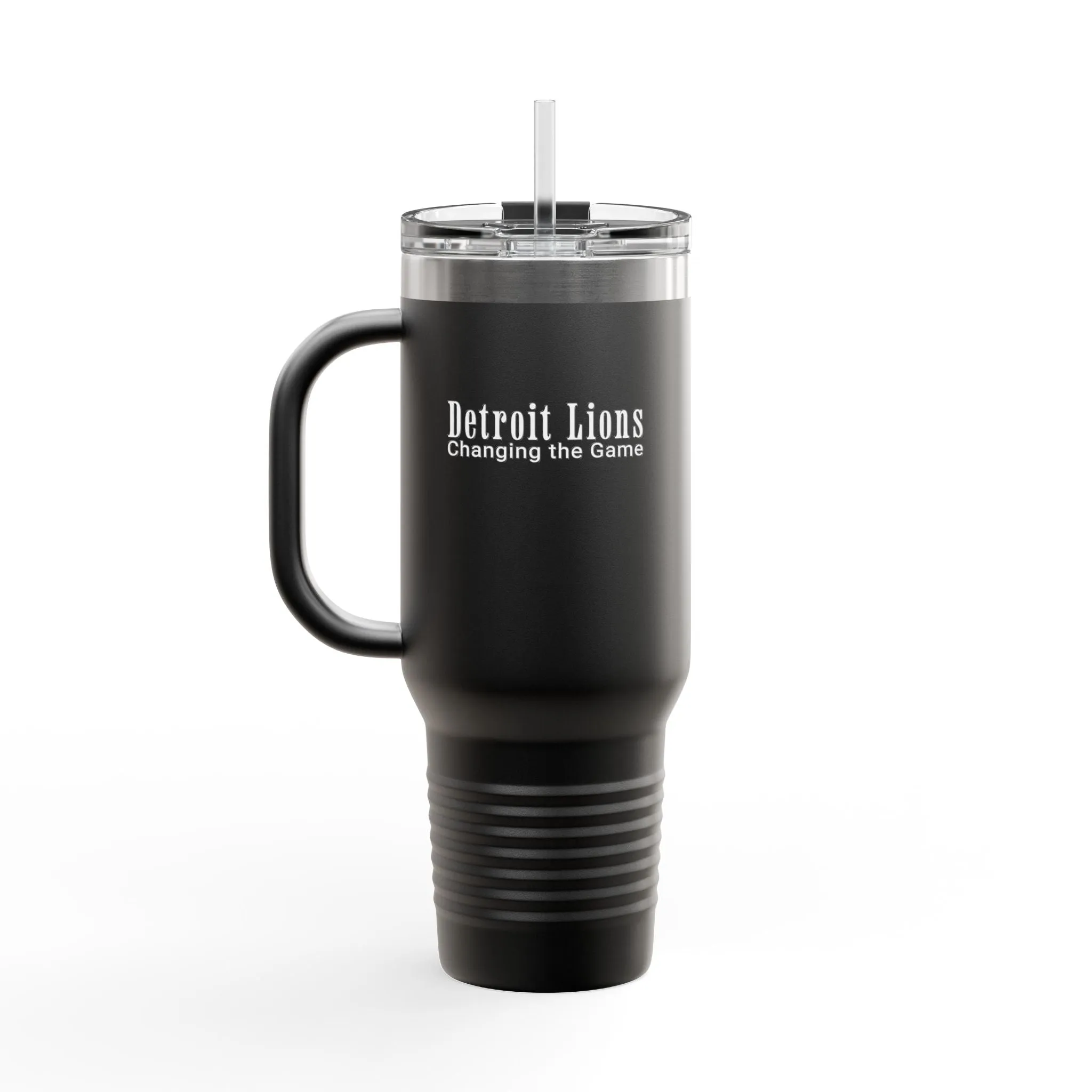 Travel Mug Detroit Lions Changing the Game Quote