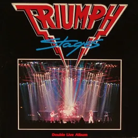 Triumph (2) - Stages (CD) (NM or M-)