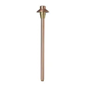 Unique - I4-12-L2 - 4" Illuminator Path Light 12" Riser Copper Housing Natural Copper Finish 2W 3000K LED