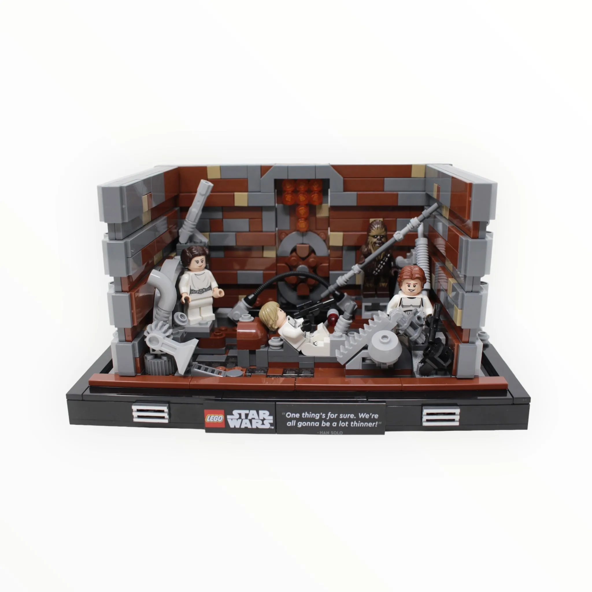 Used Set 75339 Star Wars Death Star Trash Compactor Diorama