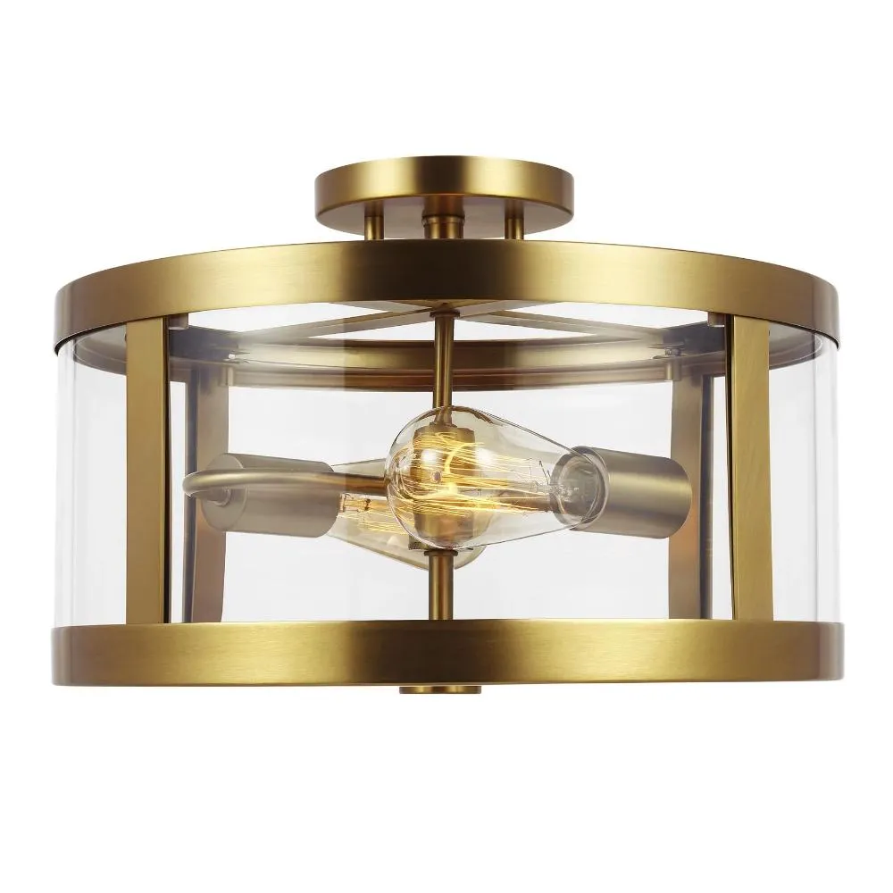 Vankovich 2-Light Semi-Flush Mount